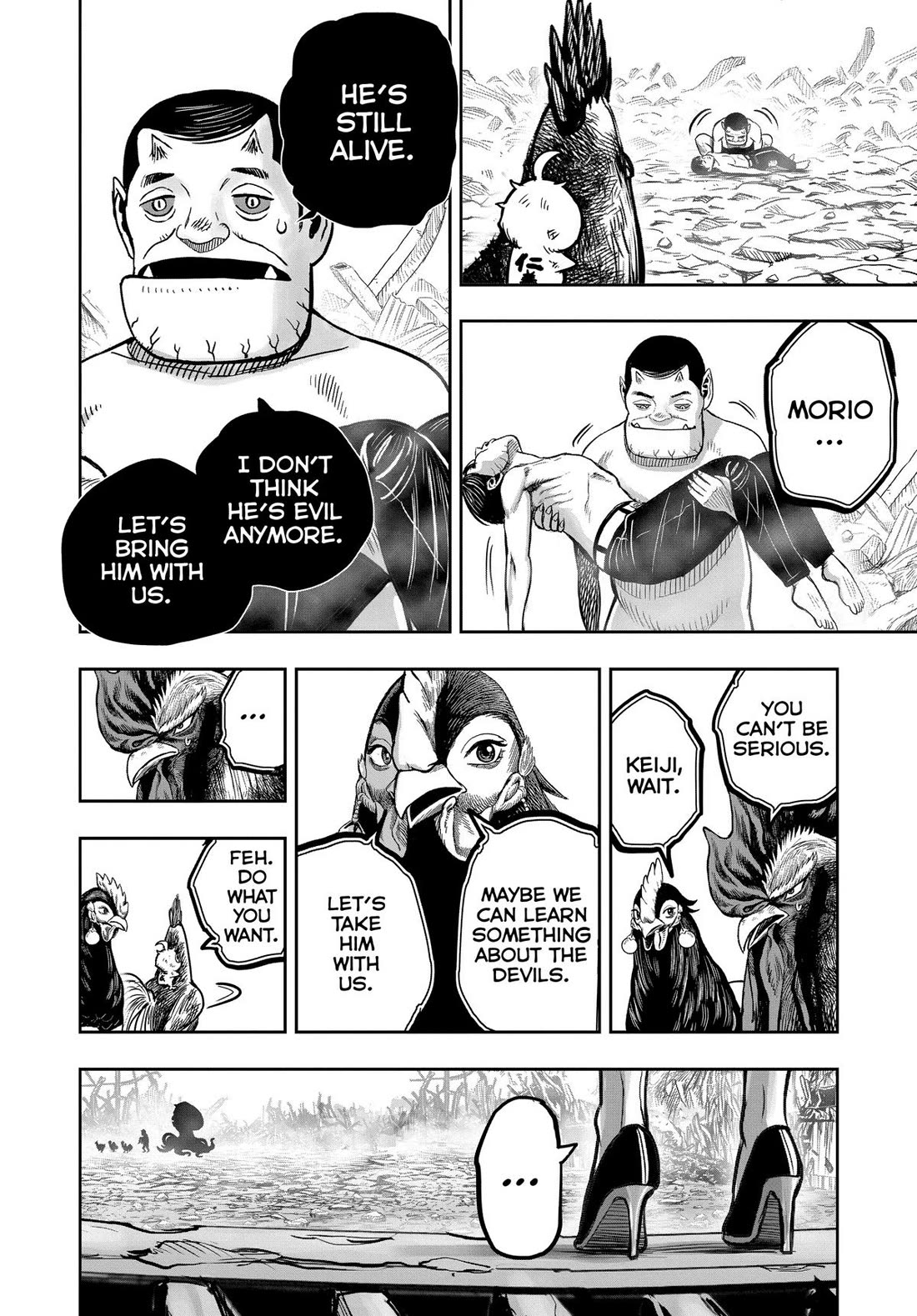 Rooster Fighter chapter 30 page 32