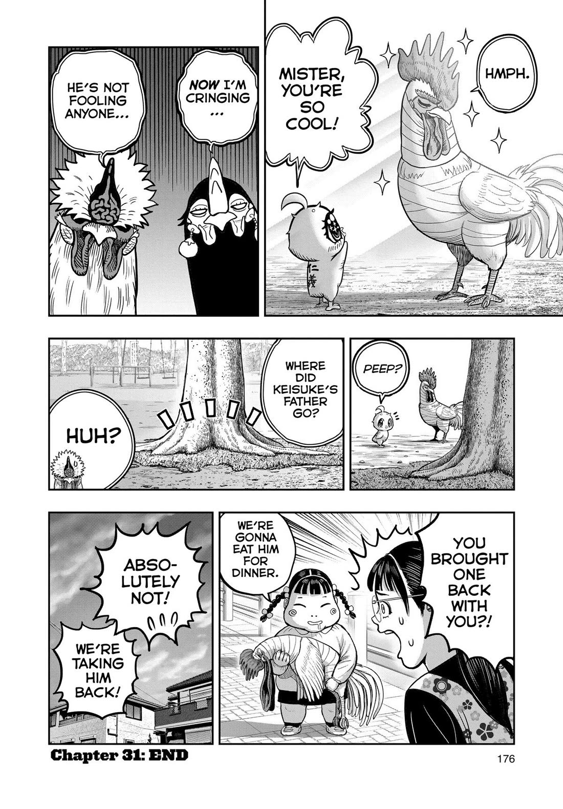 Rooster Fighter chapter 31 page 32