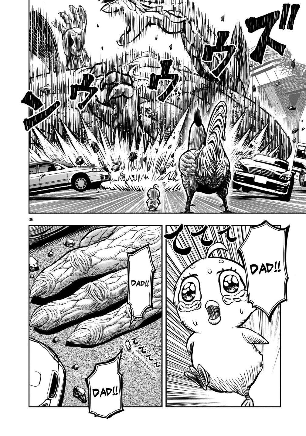 Rooster Fighter chapter 5 page 36