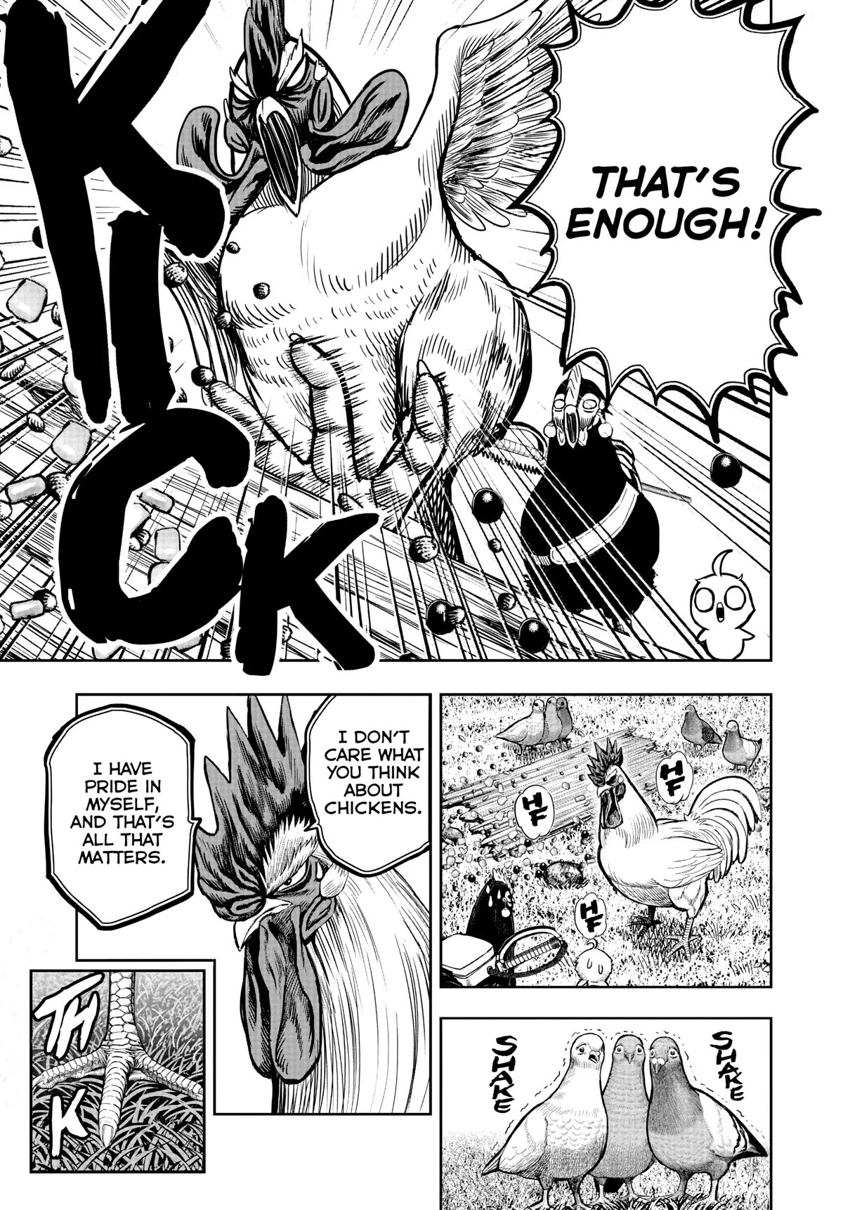Rooster Fighter chapter 17 page 27