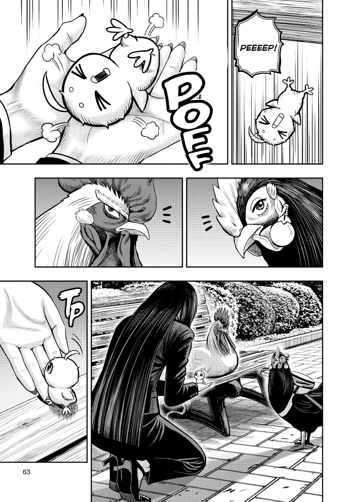 Rooster Fighter chapter 17 page 35