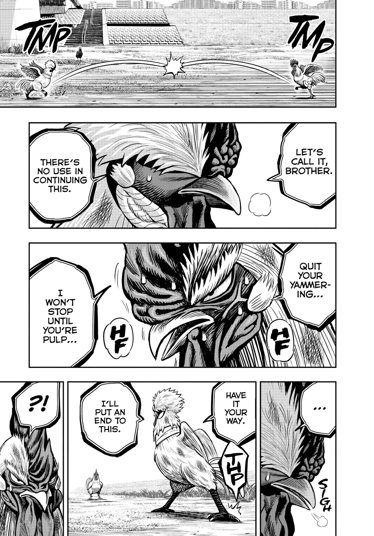 Rooster Fighter chapter 19 page 35