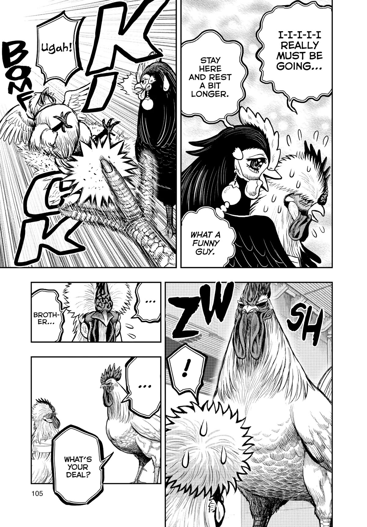 Rooster Fighter chapter 19 page 7