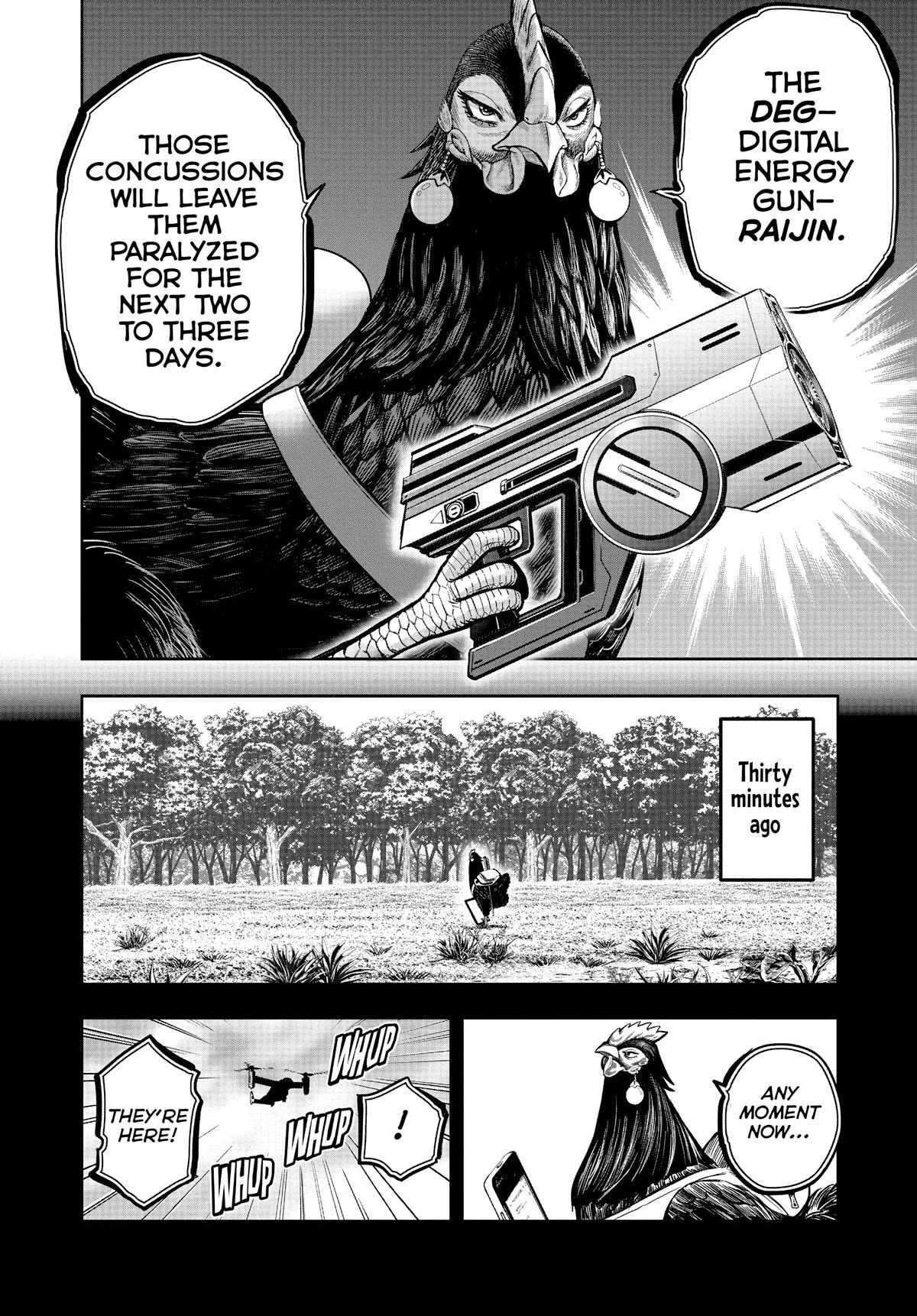 Rooster Fighter chapter 22 page 38