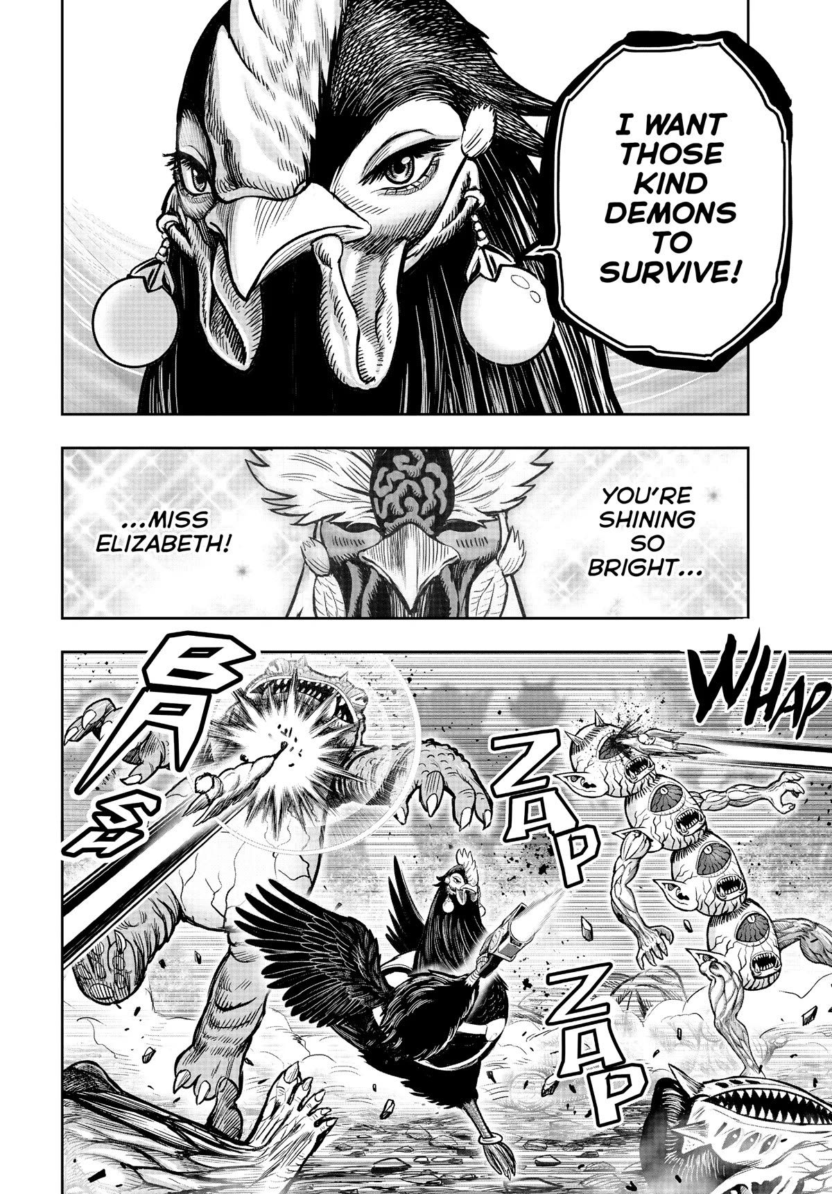 Rooster Fighter chapter 22 page 44