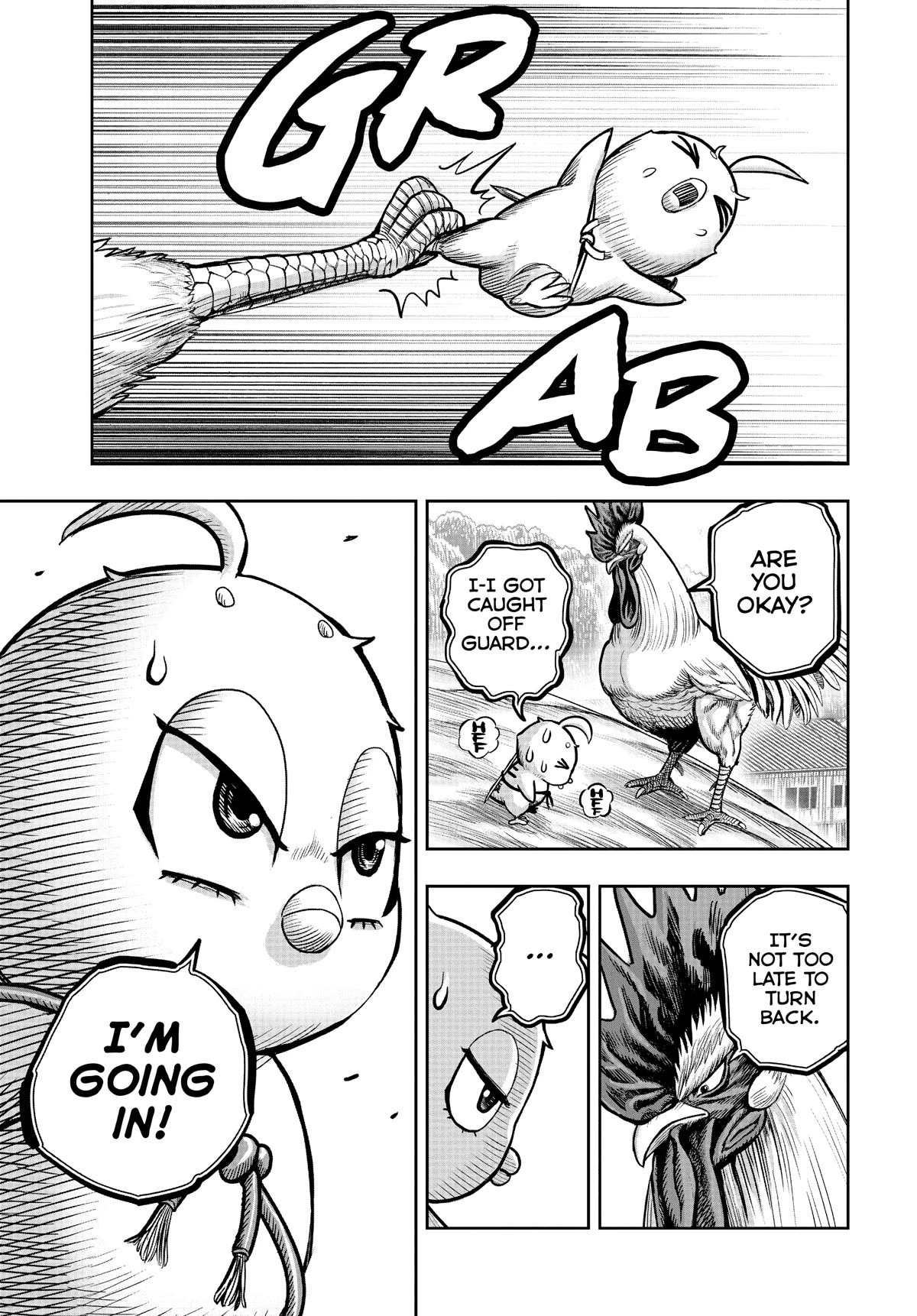 Rooster Fighter chapter 23 page 34