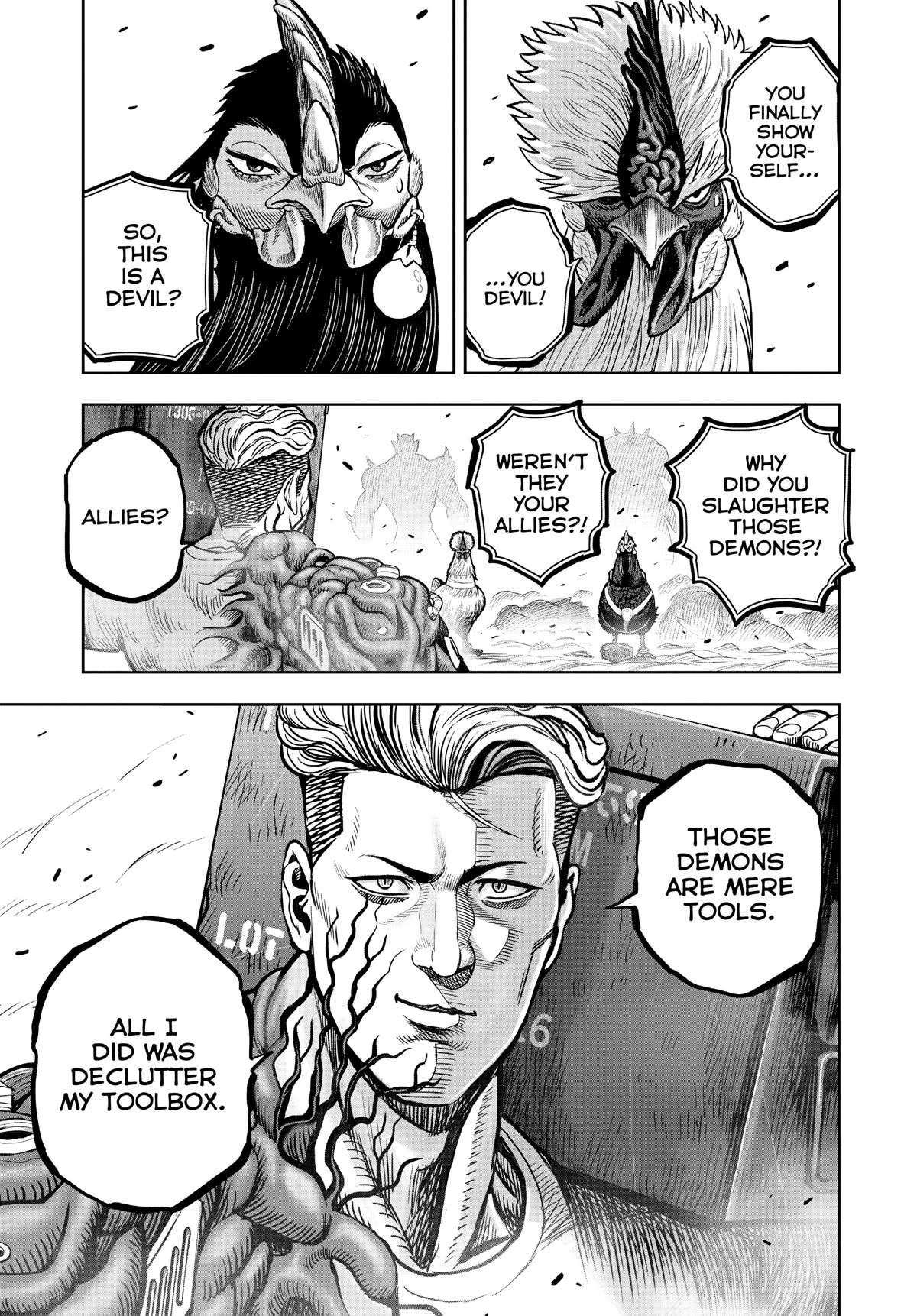 Rooster Fighter chapter 23 page 41