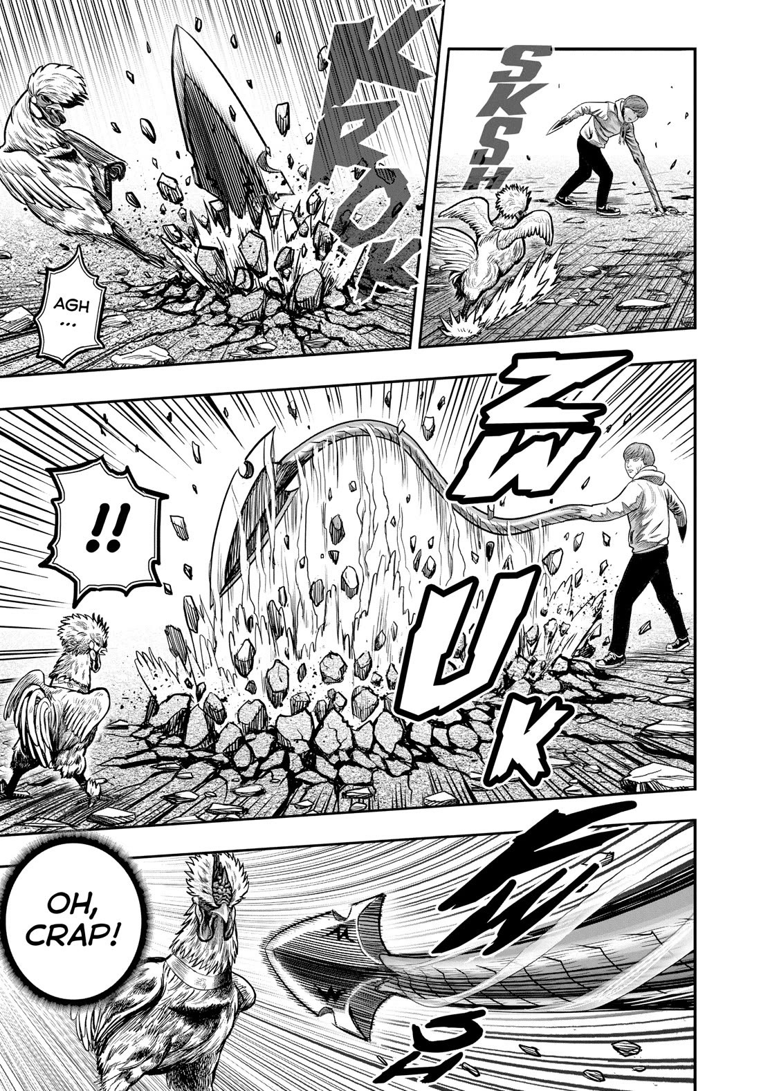 Rooster Fighter chapter 26 page 17