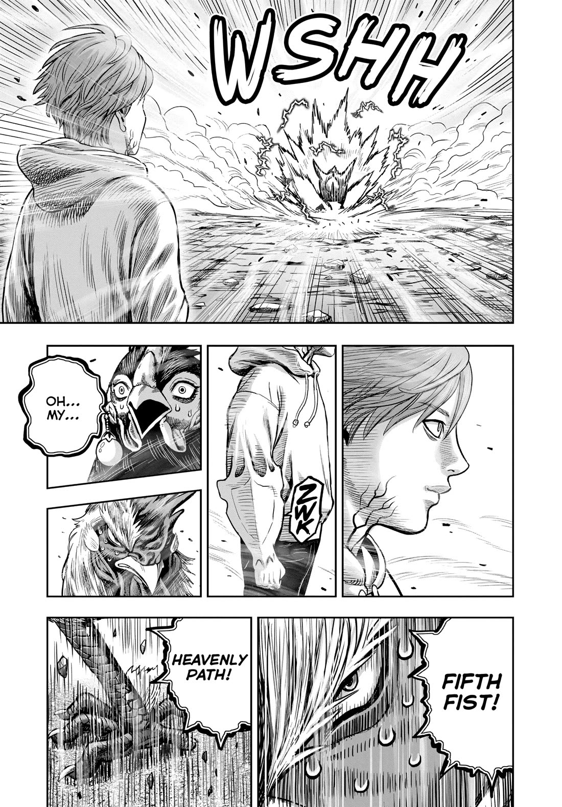 Rooster Fighter chapter 26 page 37