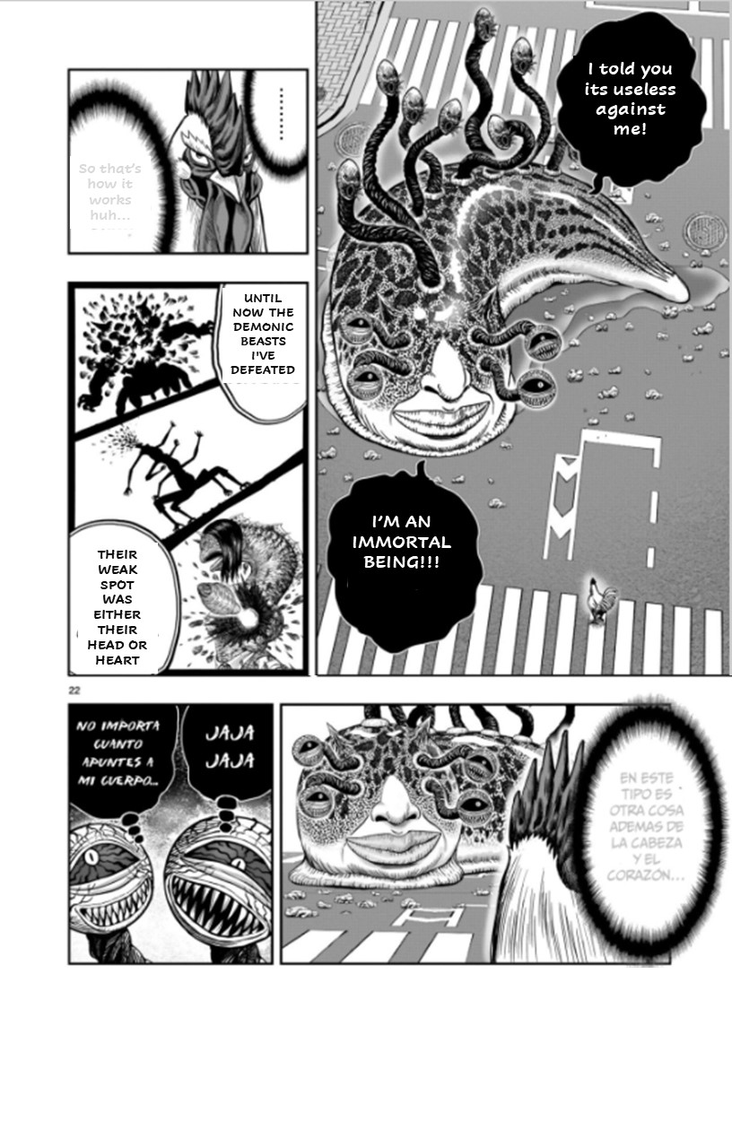 Rooster Fighter chapter 6 page 22