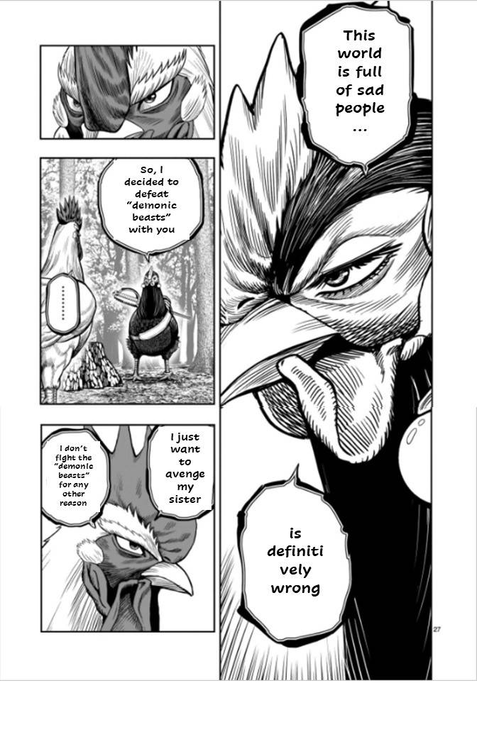 Rooster Fighter chapter 7 page 27