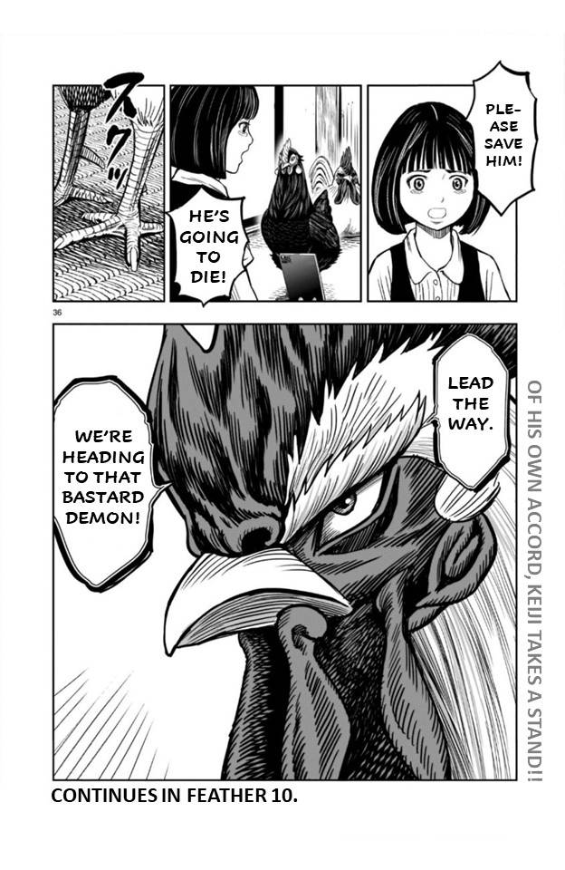 Rooster Fighter chapter 9 page 36