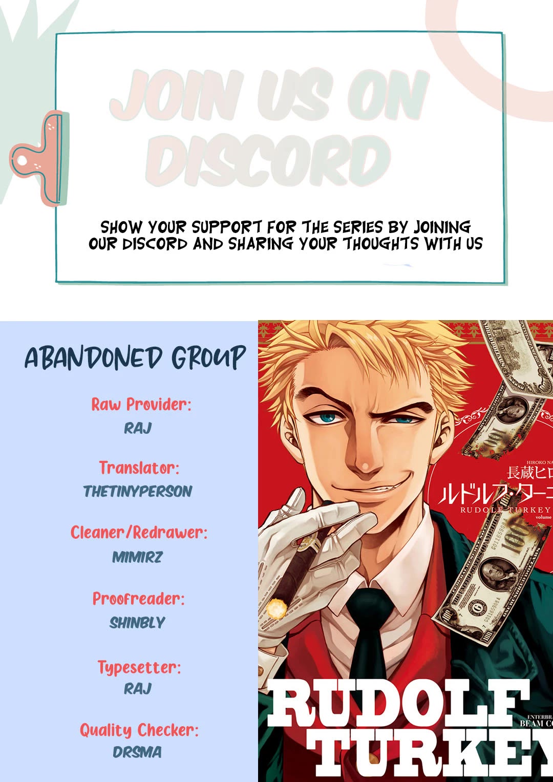 Rudolf Turkey chapter 16 page 1