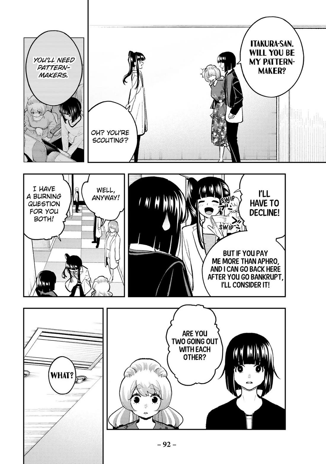 Runway de Waratte chapter 161 page 6