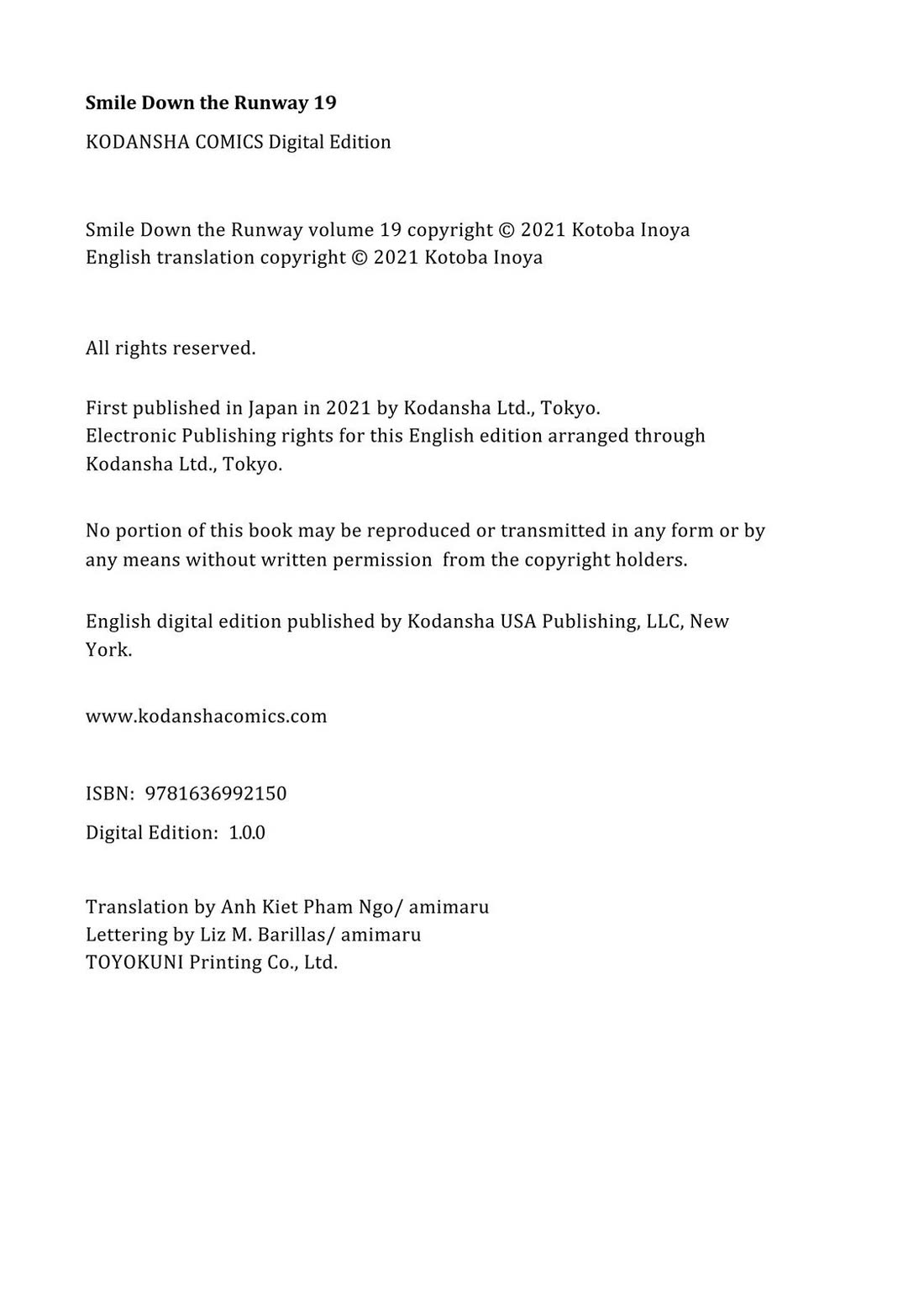 Runway de Waratte chapter 165 page 21