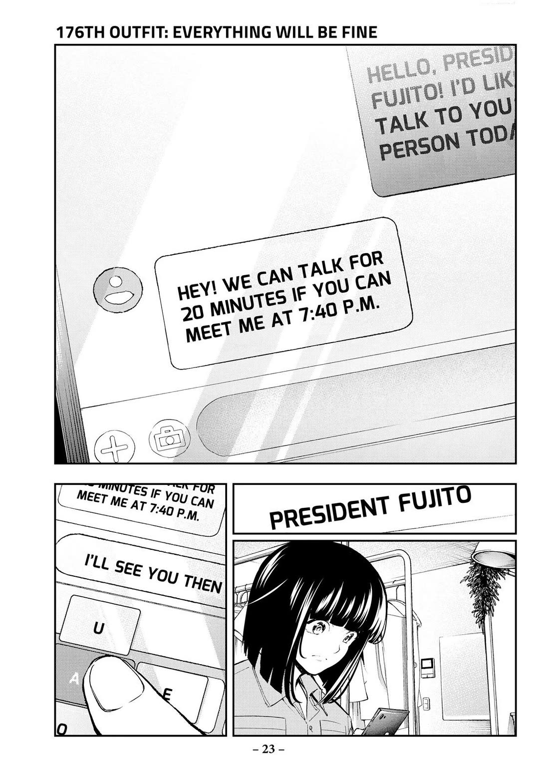 Runway de Waratte chapter 176 page 1