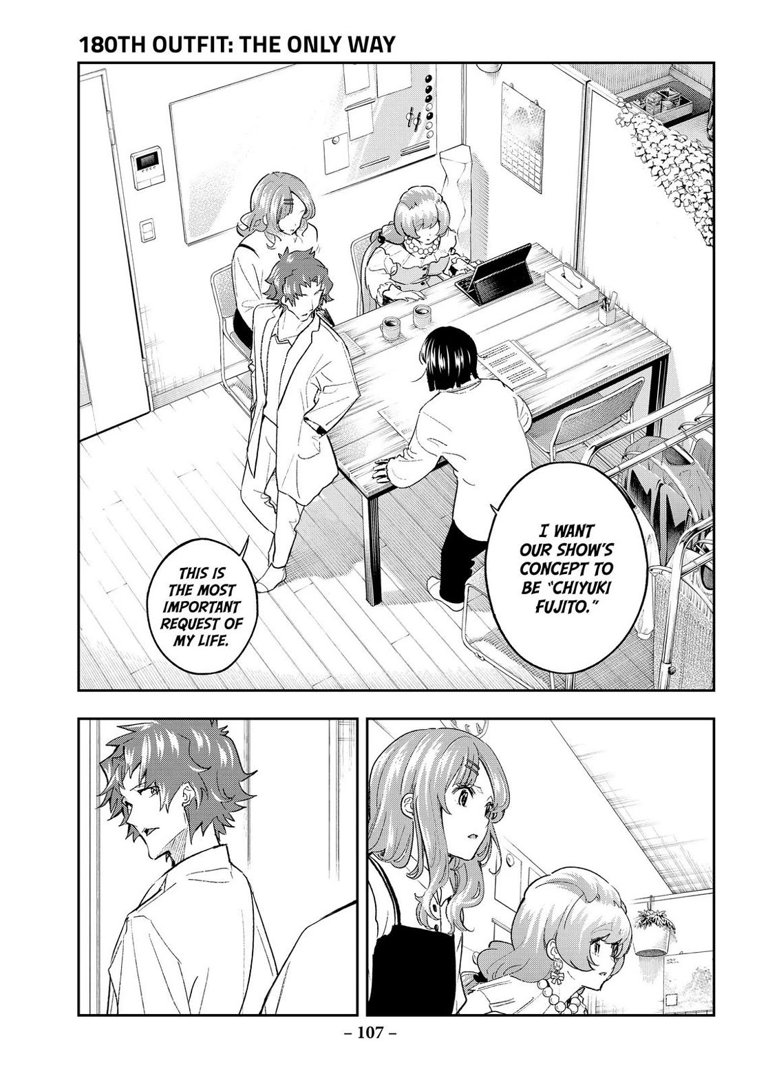 Runway de Waratte chapter 180 page 1