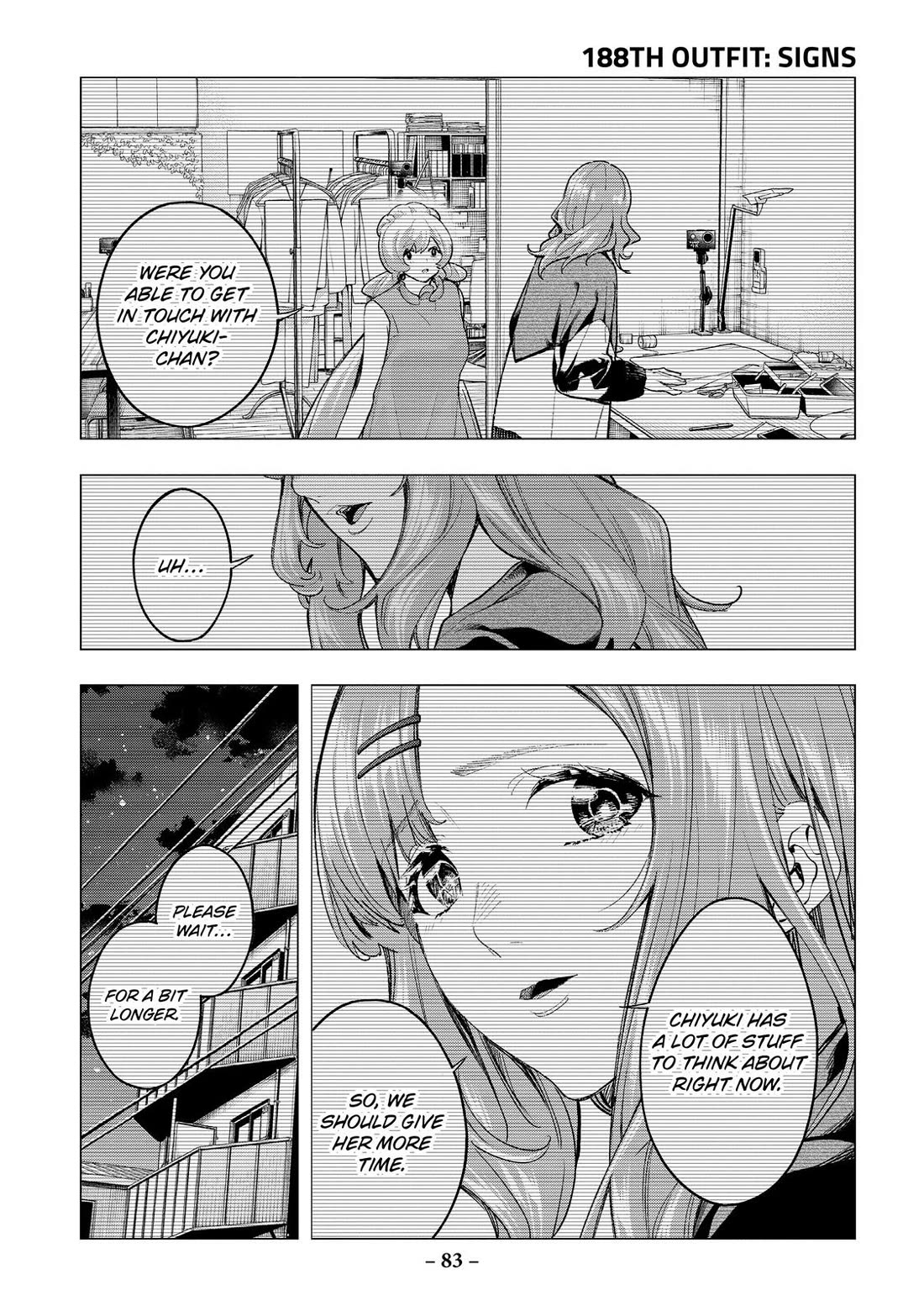 Runway de Waratte chapter 188 page 1