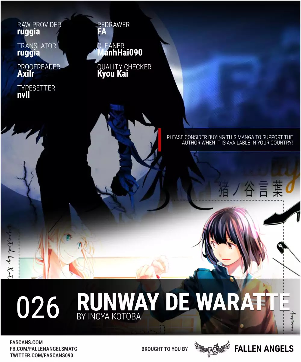 Runway de Waratte chapter 26 page 1