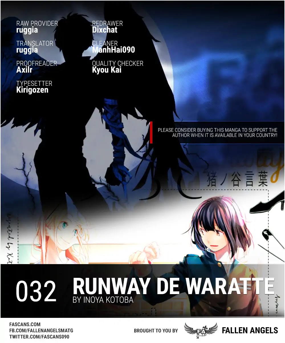 Runway de Waratte chapter 32 page 1