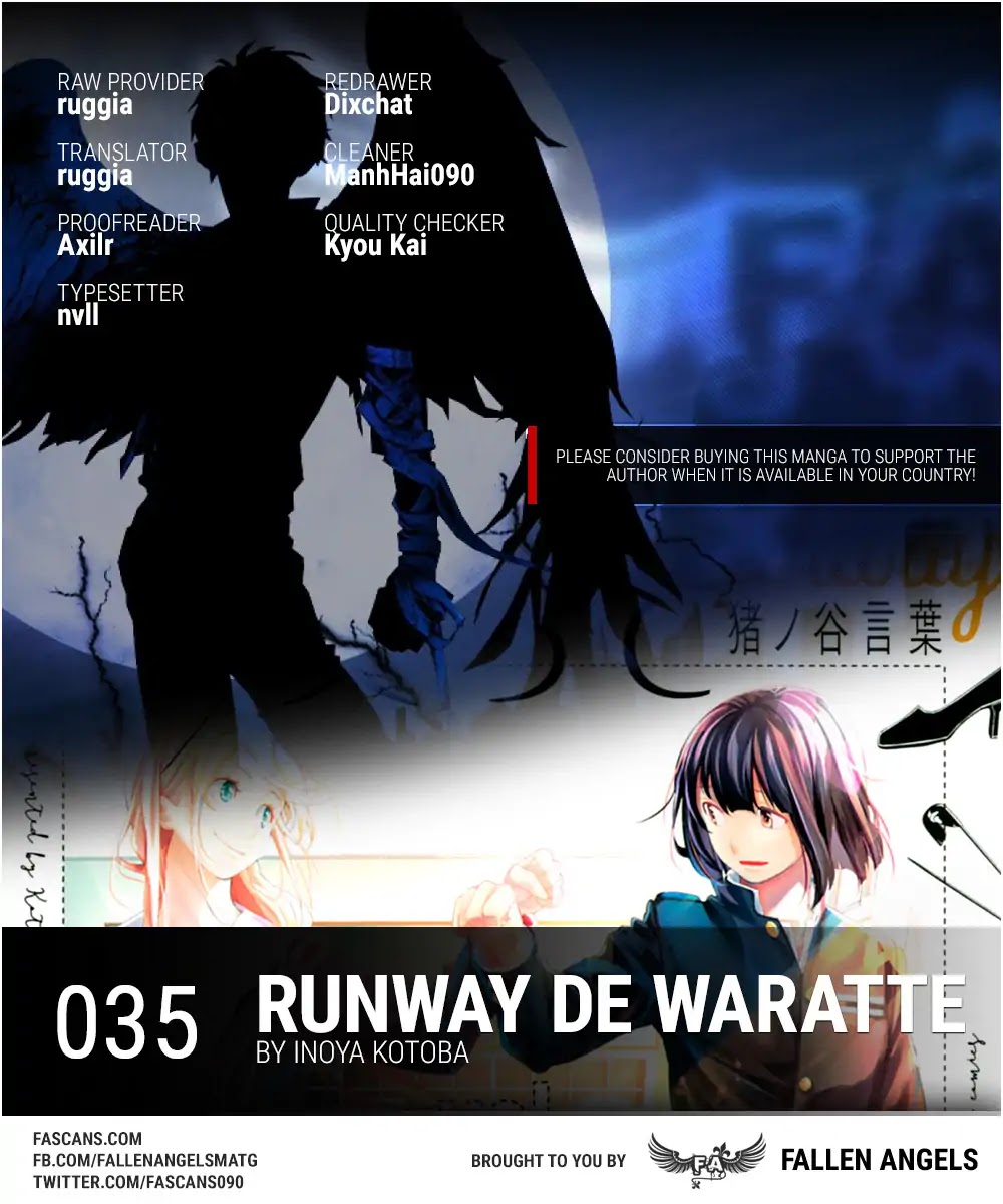 Runway de Waratte chapter 35 page 1