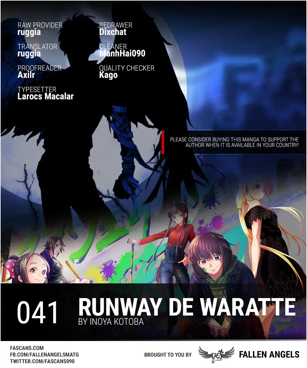 Runway de Waratte chapter 41 page 1