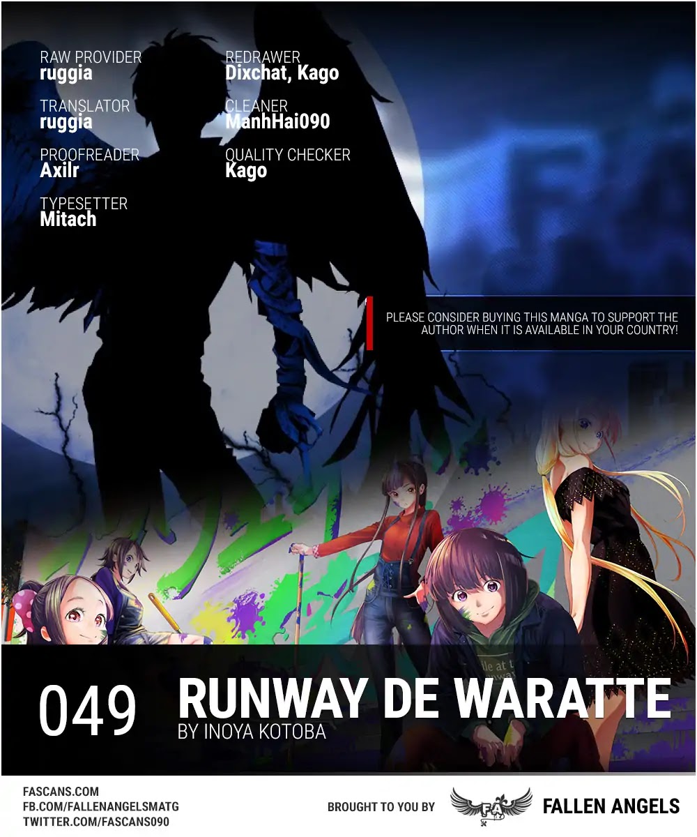 Runway de Waratte chapter 49 page 1
