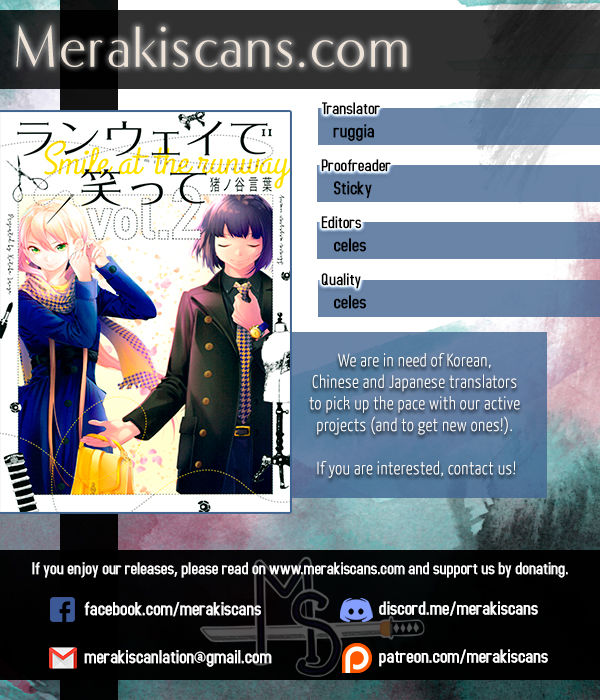 Runway de Waratte chapter 6 page 1