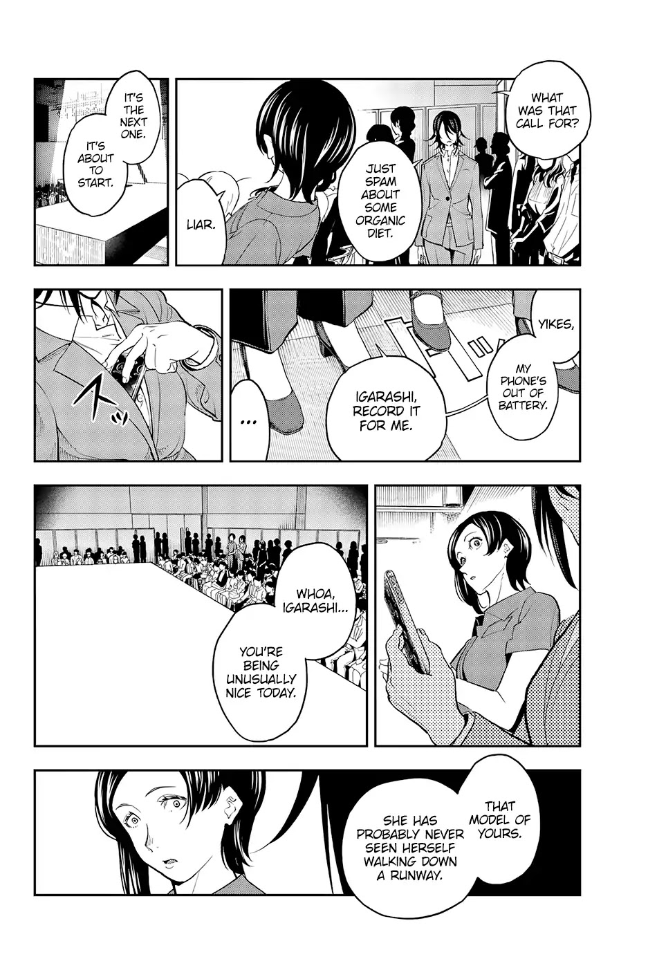 Runway de Waratte chapter 62 page 11