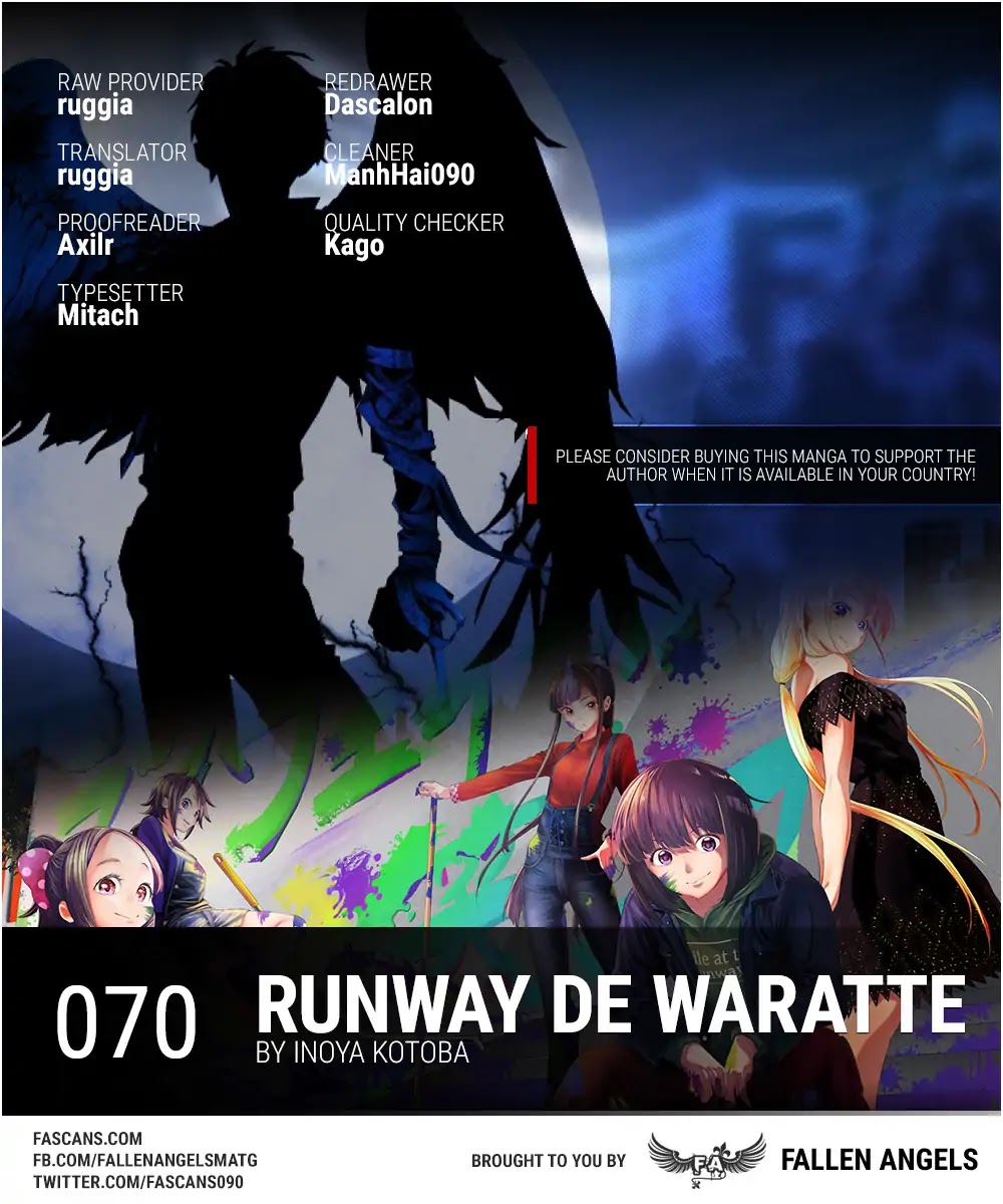 Runway de Waratte chapter 70 page 1