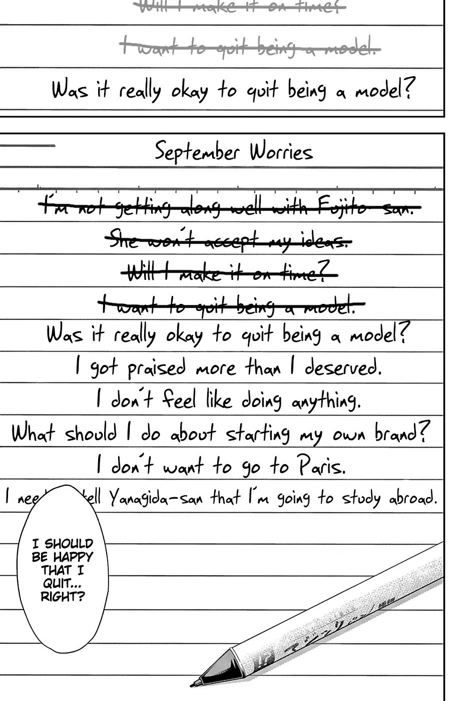 Runway de Waratte chapter 75 page 4