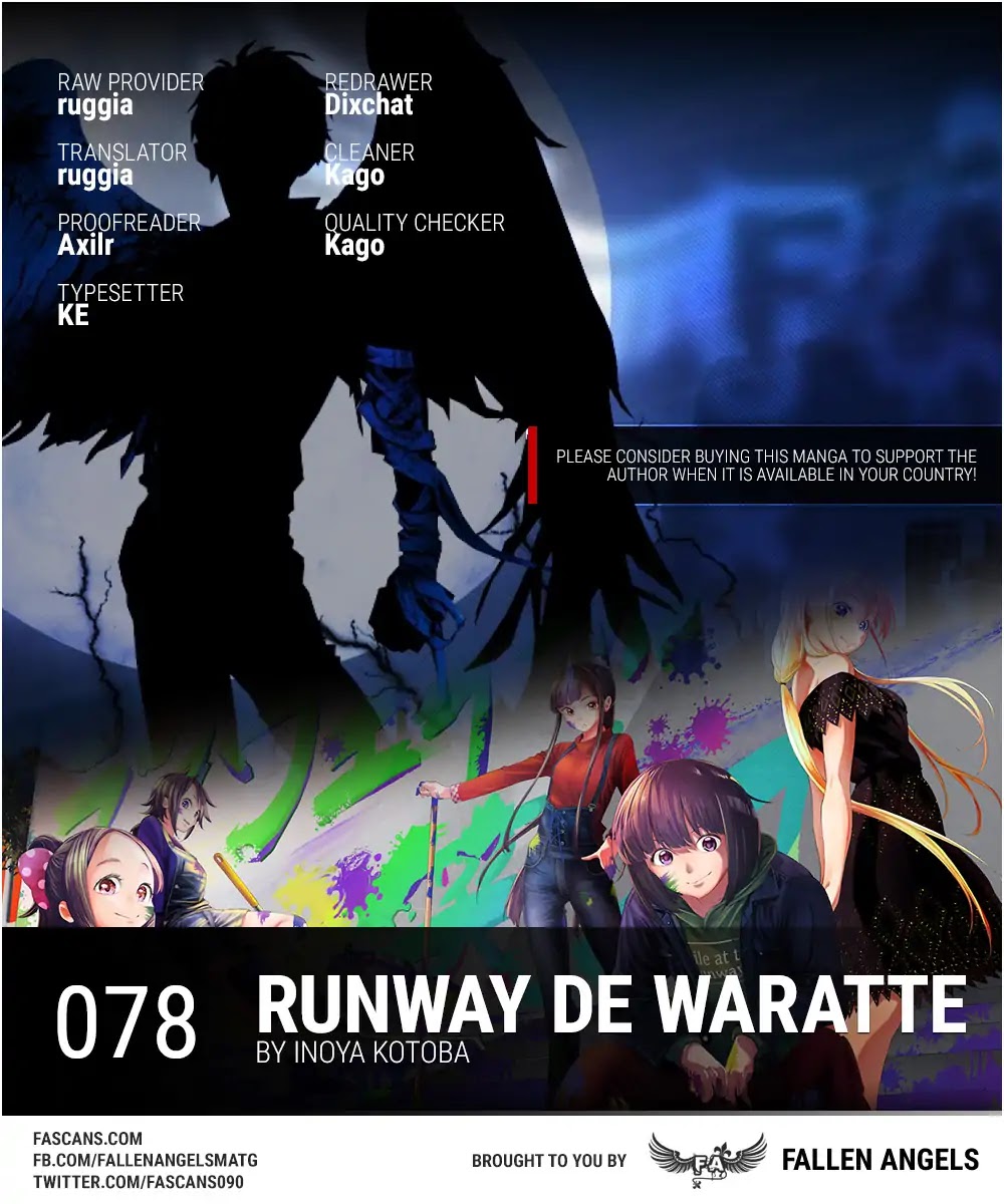 Runway de Waratte chapter 78 page 1
