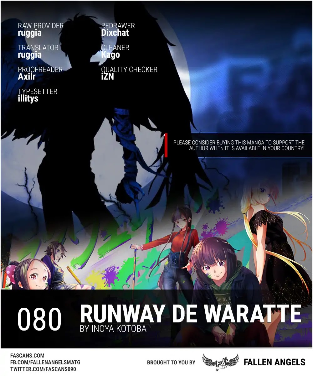 Runway de Waratte chapter 80 page 1