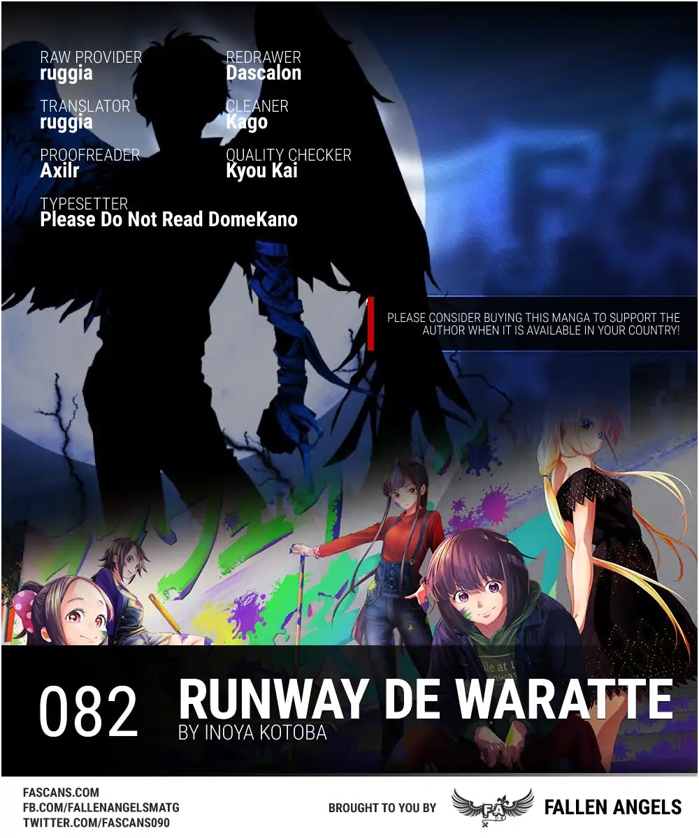 Runway de Waratte chapter 82 page 1