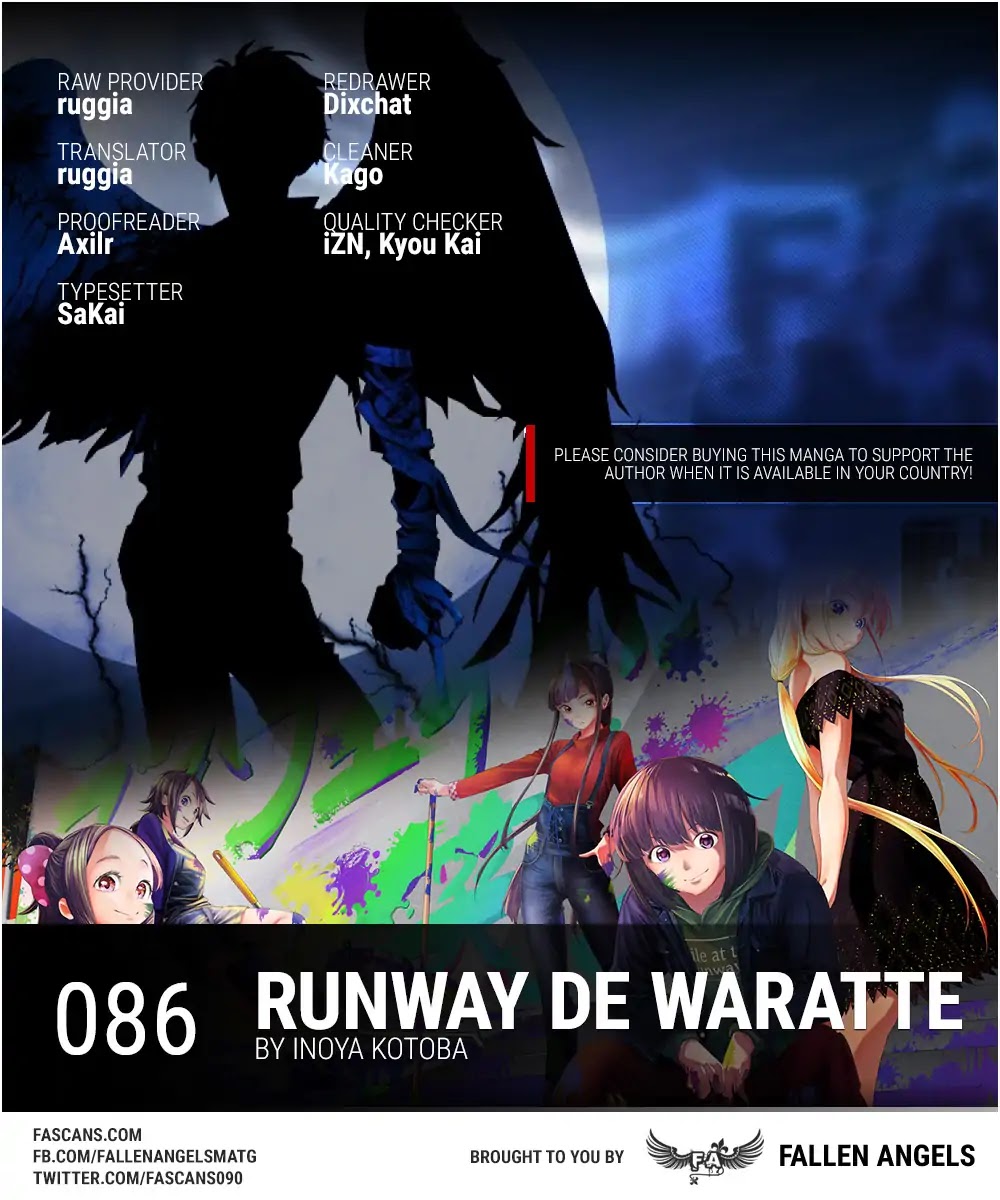 Runway de Waratte chapter 86 page 1