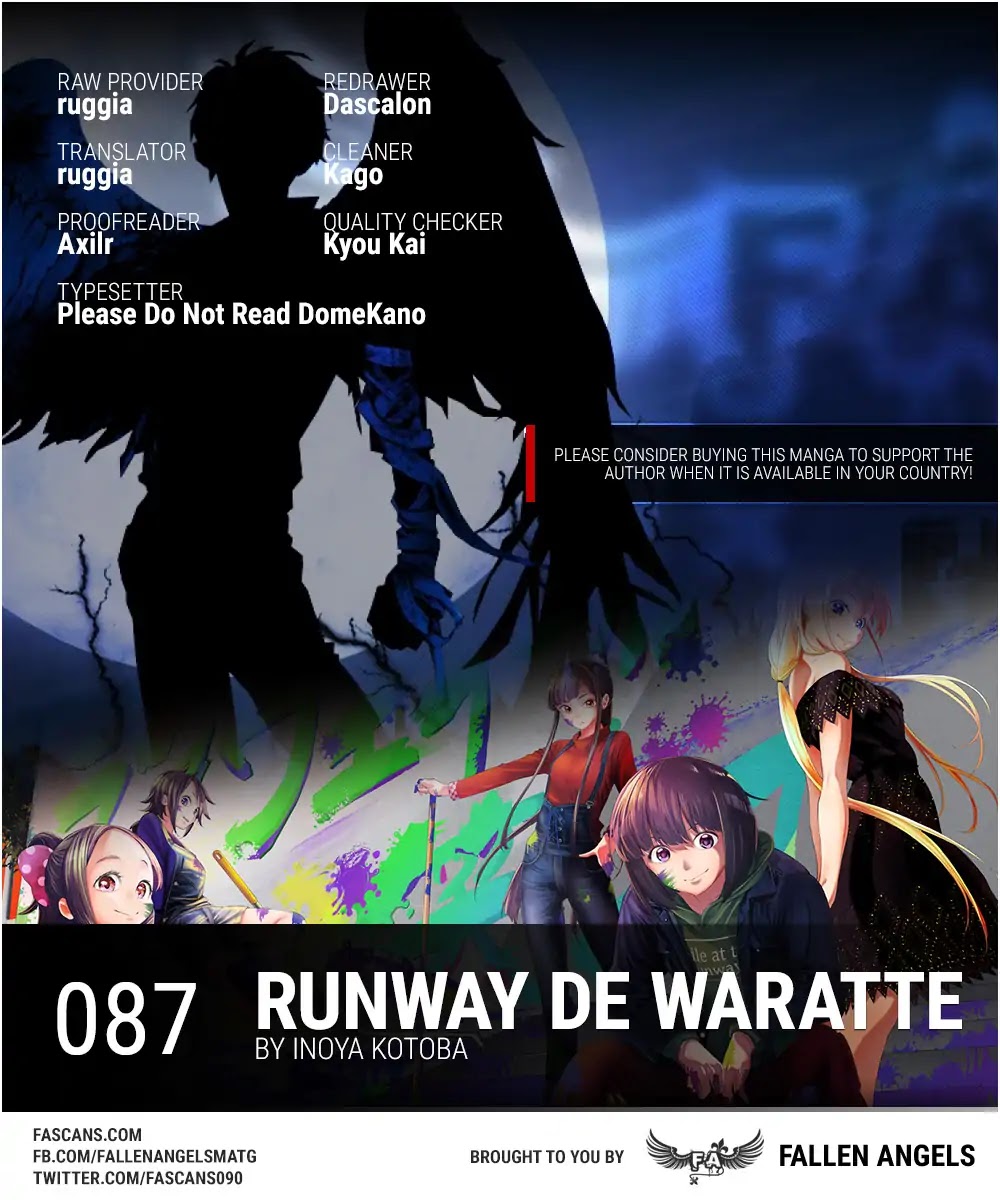 Runway de Waratte chapter 87 page 1