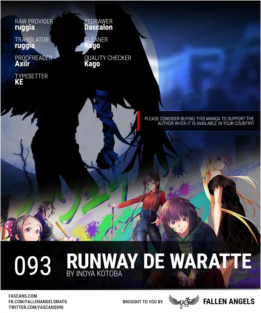 Runway de Waratte chapter 93 page 1