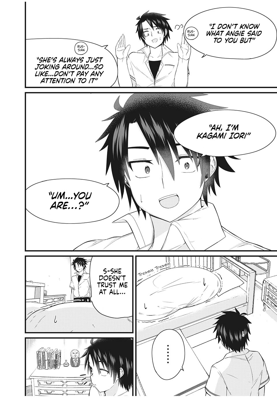 Russian Transfer Student Who Can't Speak Japanese chapter 2 page 9