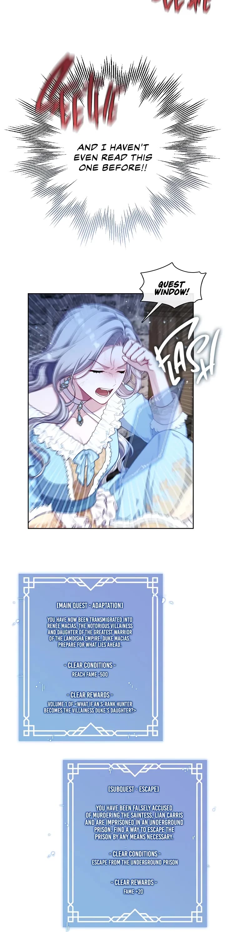 S-Class Hunter Doesn't Want to Be a Villainous Princess chapter 1 page 36