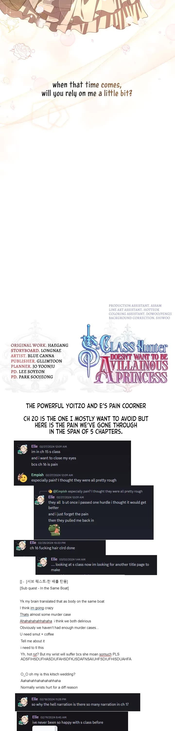 S-Class Hunter Doesn't Want to Be a Villainous Princess chapter 20 page 46