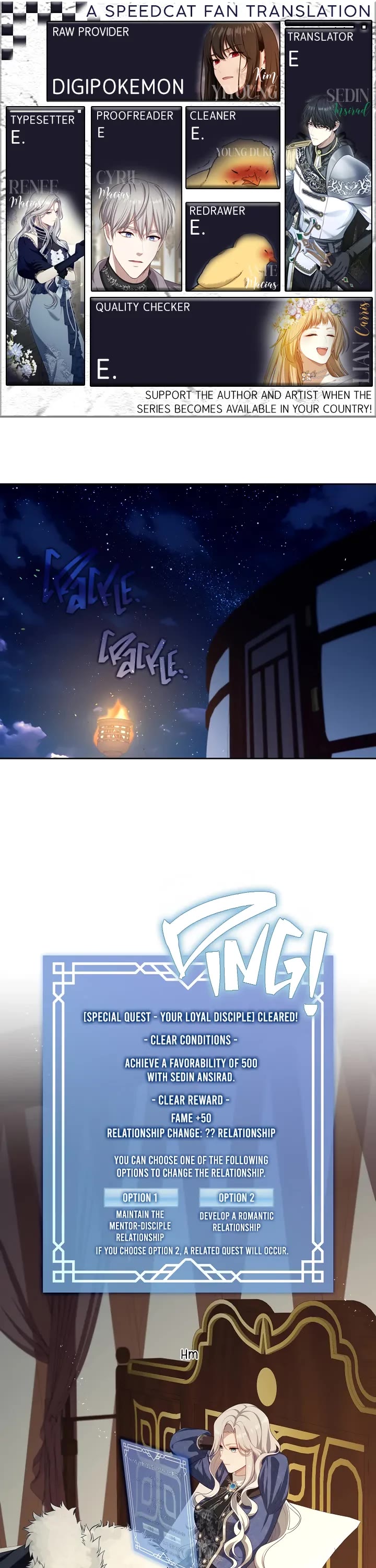 S-Class Hunter Doesn't Want to Be a Villainous Princess chapter 25 page 1