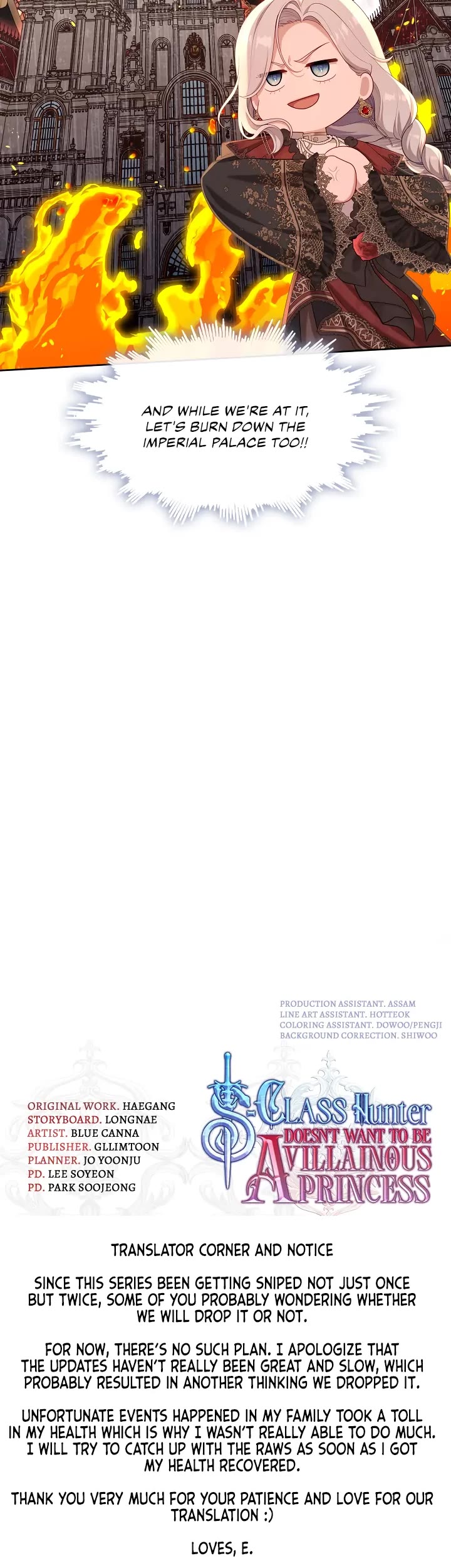 S-Class Hunter Doesn't Want to Be a Villainous Princess chapter 25 page 38