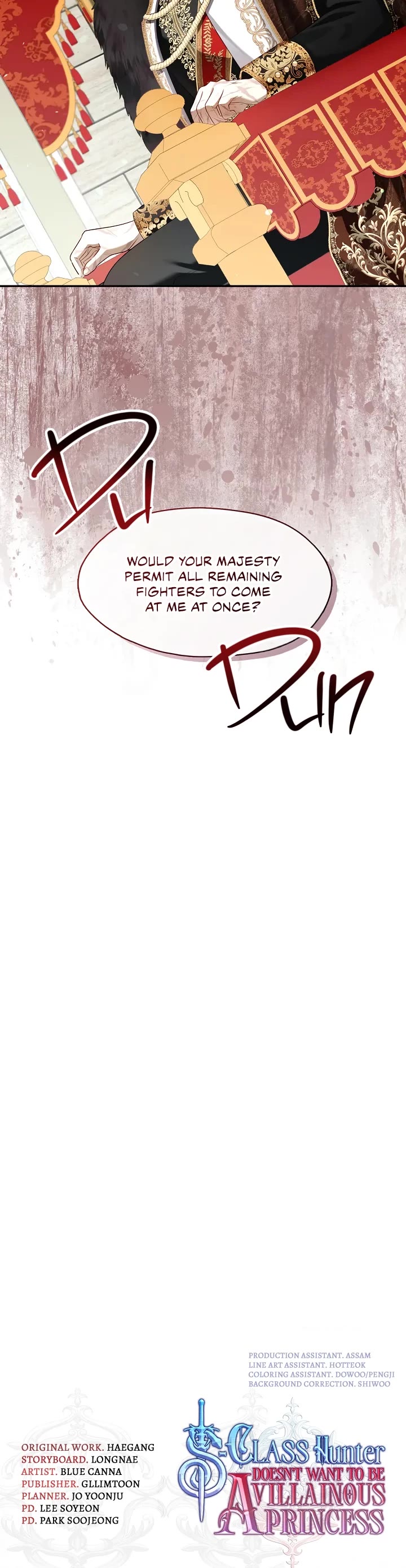 S-Class Hunter Doesn't Want to Be a Villainous Princess chapter 53 page 35