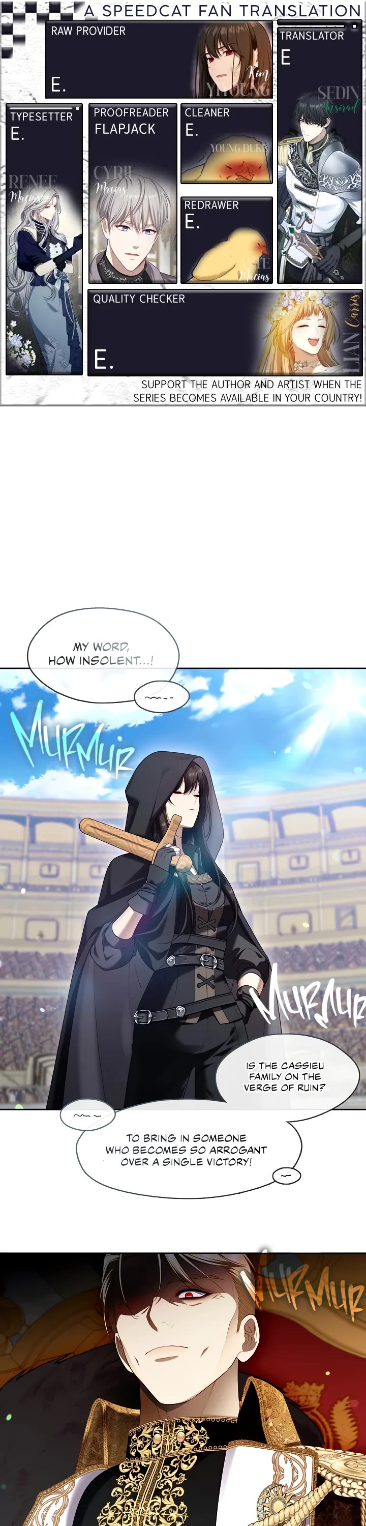 S-Class Hunter Doesn't Want to Be a Villainous Princess chapter 54 page 1