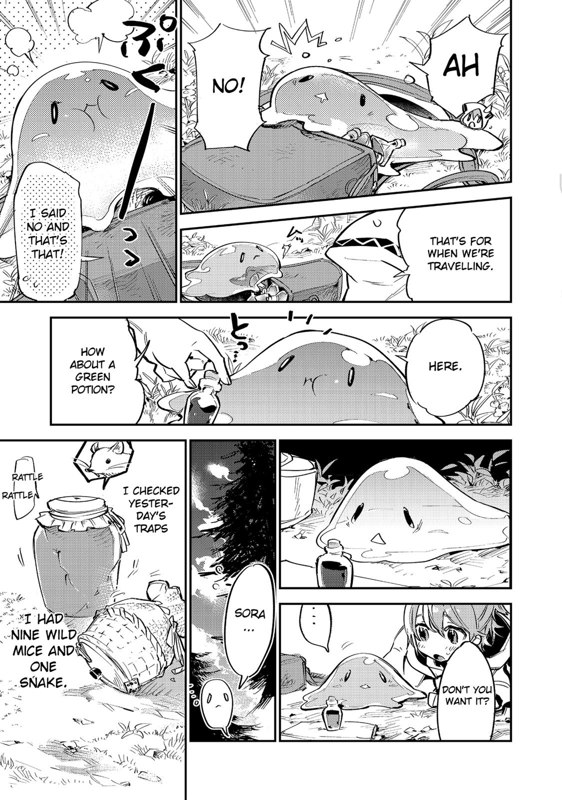 Saijaku Tamer wa Gomi Hiroi no Tabi o Hajimemashita chapter 3.5 page 5