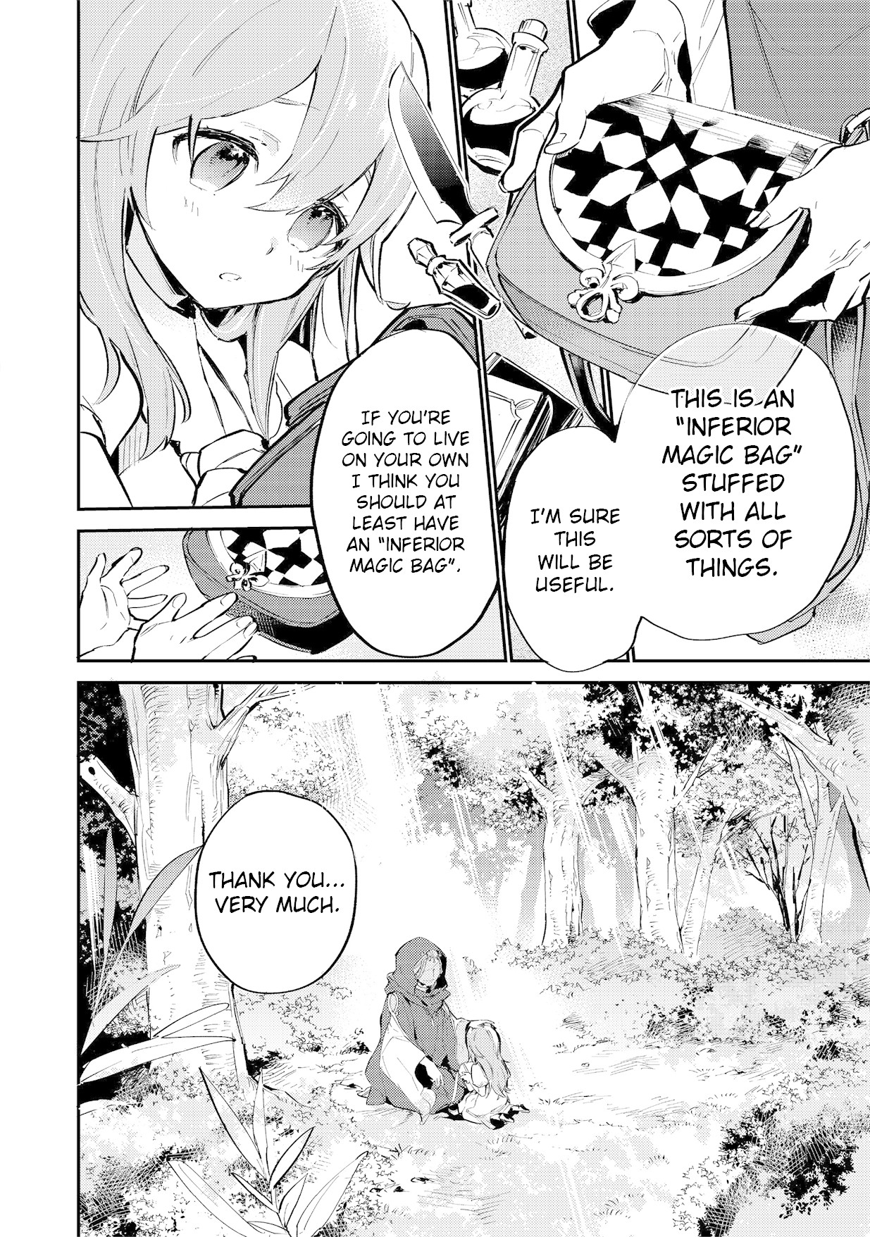 Saijaku teima wa gomi hiroi no tabi o hajimemashita . chapter 1 page 15