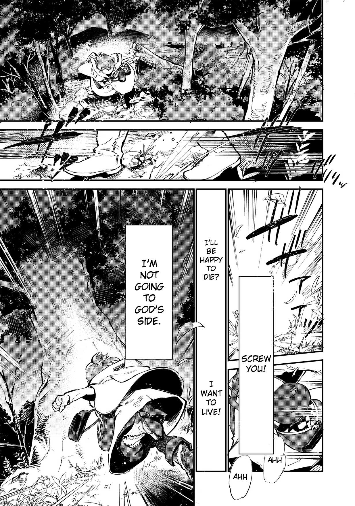 Saijaku teima wa gomi hiroi no tabi o hajimemashita . chapter 1 page 28