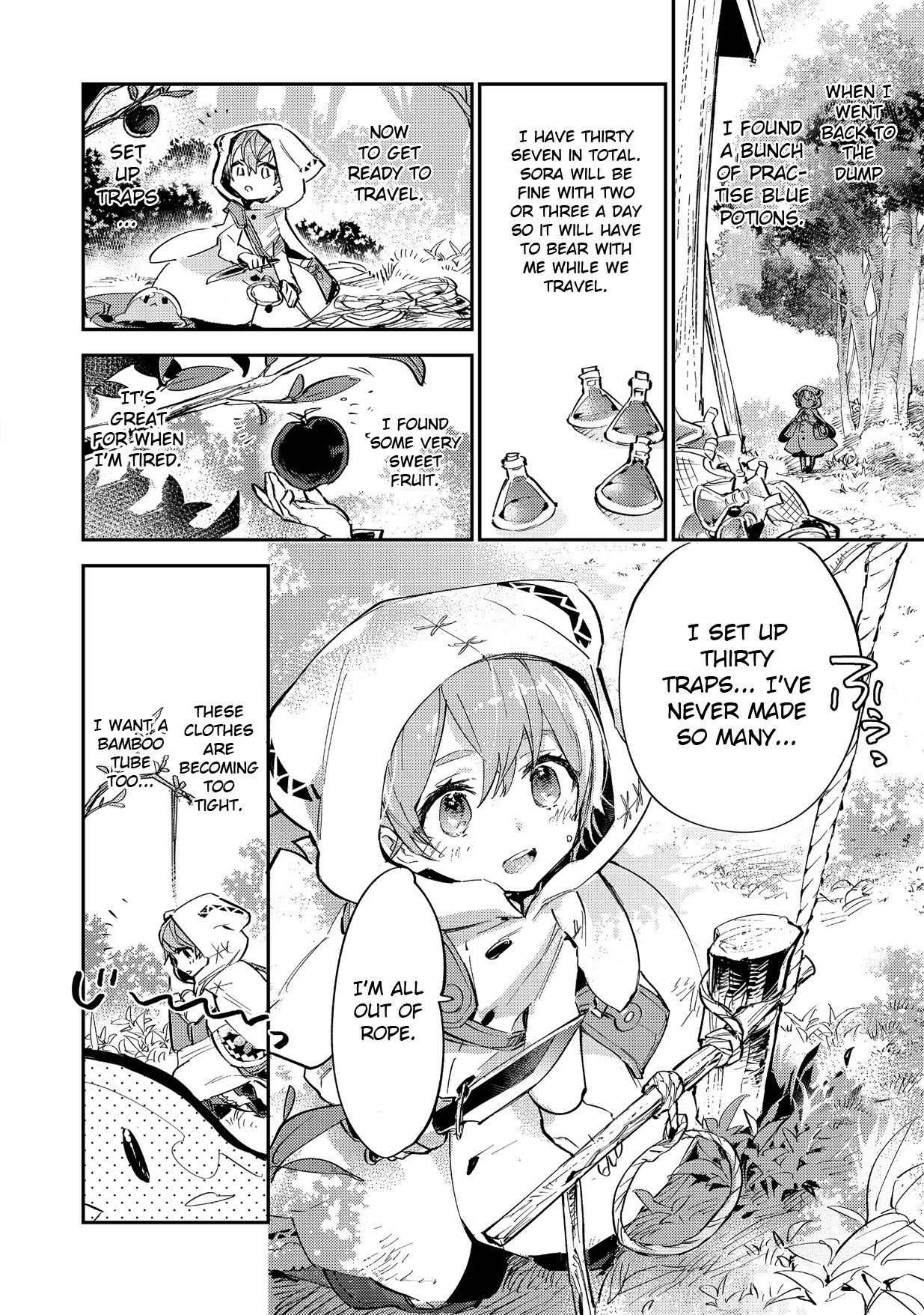 Saijaku teima wa gomi hiroi no tabi o hajimemashita . chapter 3.1 page 4