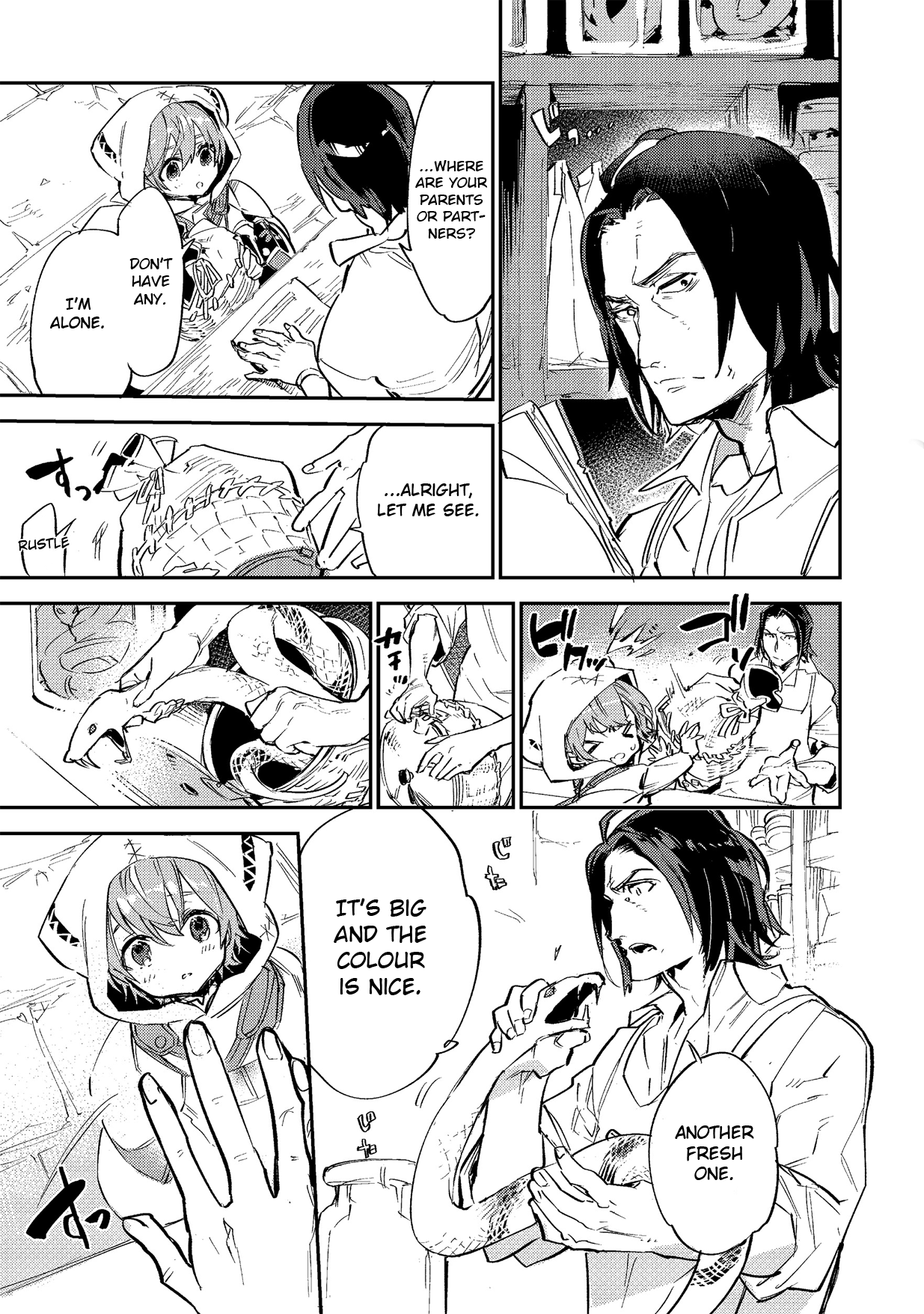 Saijaku teima wa gomi hiroi no tabi o hajimemashita . chapter 3 page 17