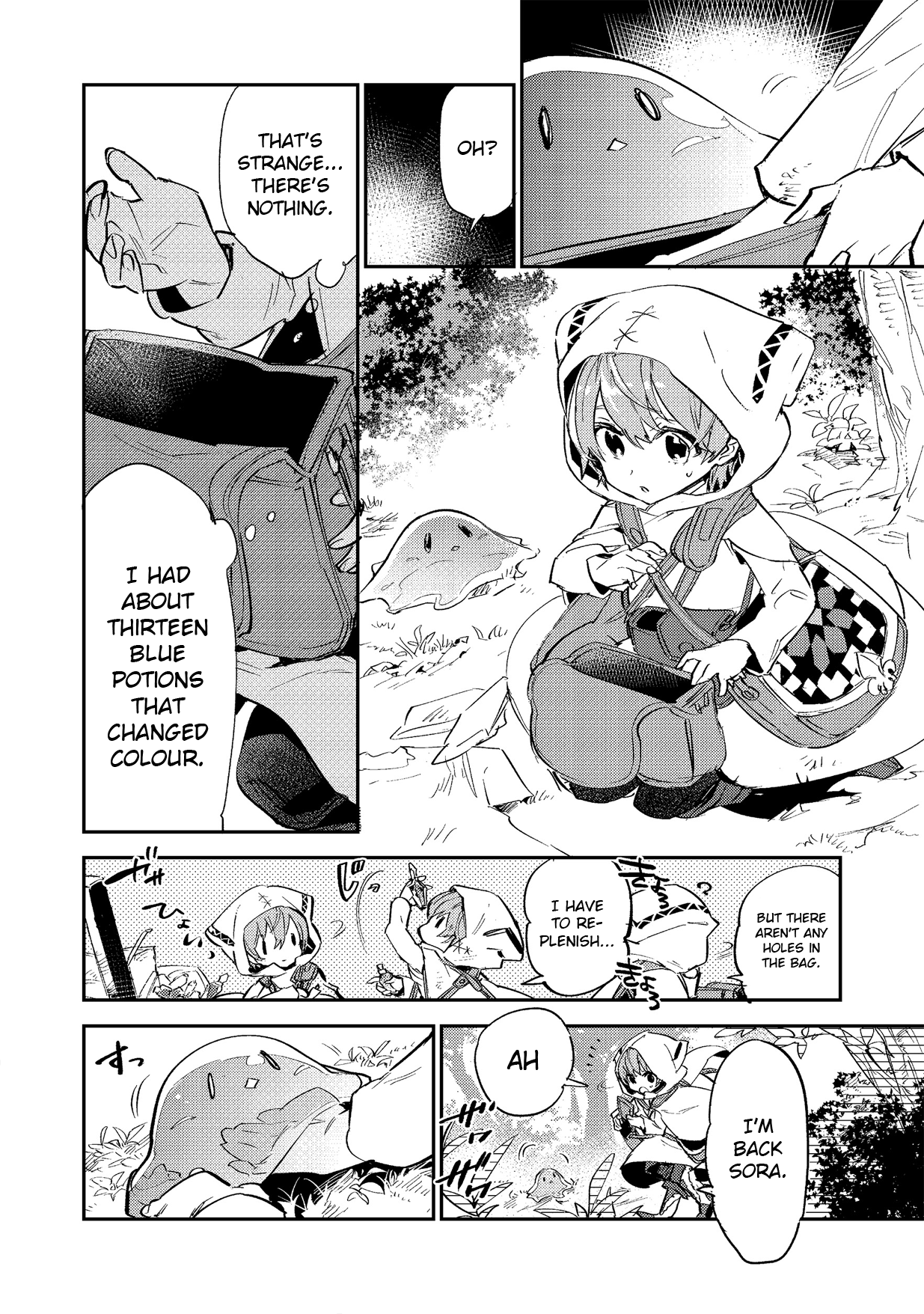 Saijaku teima wa gomi hiroi no tabi o hajimemashita . chapter 3 page 4